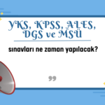 sınav tarihleri